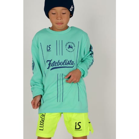 LUZeSOMBRA Jr STRIPE FUTEBOLISTA L/S PRA SHIRT