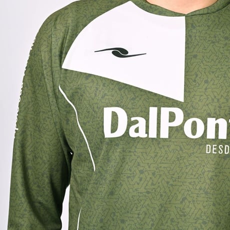 DALPONTE 昇華ロングスリーブプラシャツ+昇華プラクティスパンツ上下セット