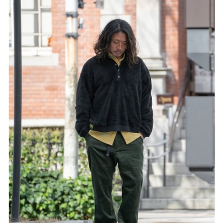 SULLO FLEECE HENLEY NECK