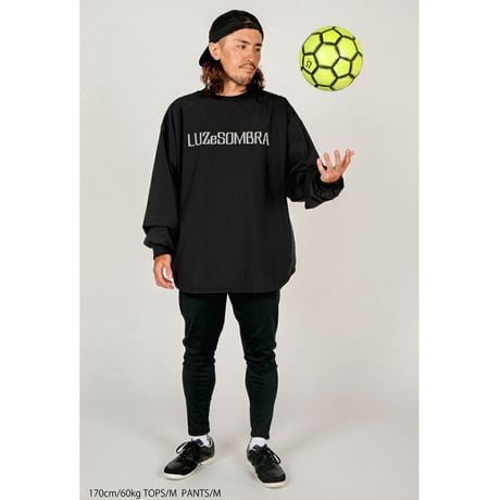 LUZeSOMBRA STRETCH TAFTA TOO BIG CREW TOP