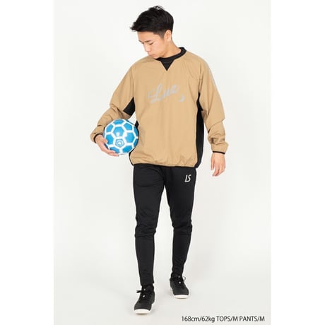 LUZeSOMBRA STRETCH TAFTA MESH PULLOVER TOP