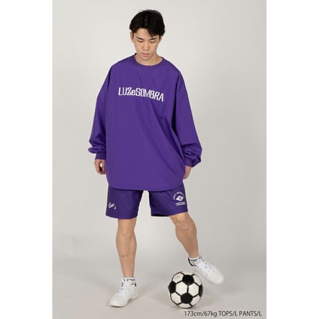 LUZeSOMBRA STRETCH TAFTA TOO BIG CREW TOP