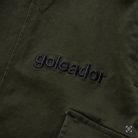 goleador ツイルストレッチ サイドカーゴ テーパード ジョガーパンツ