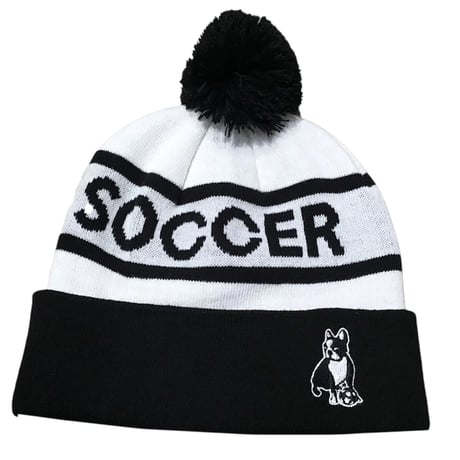 SOCCERJUNKY ジャガードニットキャップ