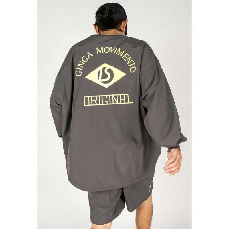 LUZeSOMBRA STRETCH TAFTA TOO BIG CREW TOP | FUT