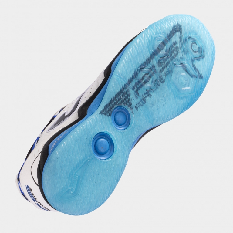 Joma /ホマ　FS Reactive（FSリアクティブ）ホワイト×ブルー JOMA FS REACTIVE WHT ID | FUTSAL SHOP SoL SorriSo