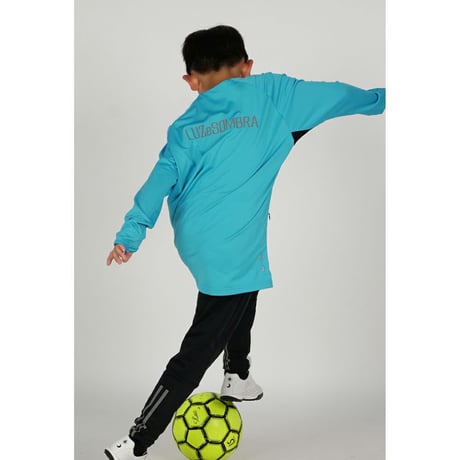 LUZeSOMBRA Jr LS 2WAY SIDEZIP CREW TOP