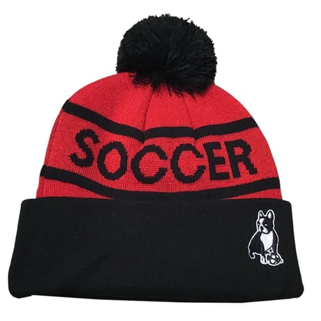 SOCCERJUNKY ジャガードニットキャップ