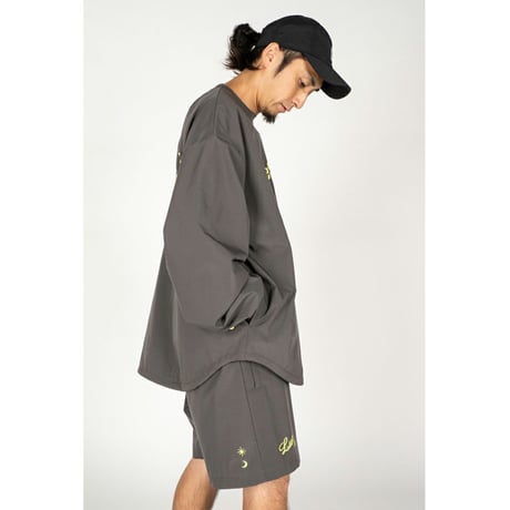 LUZeSOMBRA STRETCH TAFTA TOO BIG CREW TOP