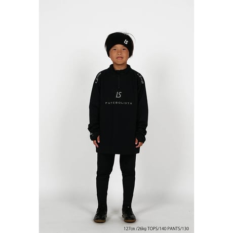 LUZeSOMBRA Jr LS 2WAY HALF ZIP TOP