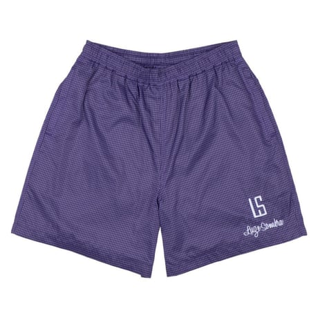 LUZeSOMBRA OAO PLAID NYLON SHORTS