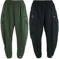 goleador ツイルストレッチ サイドカーゴ テーパード ジョガーパンツ
