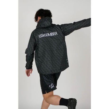 LUZeSOMBRA GEOMETRIC HALFZIP PISTE