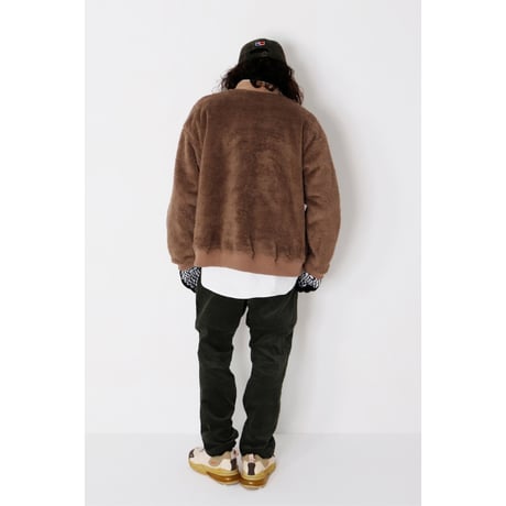 SULLO FLEECE HENLEY NECK