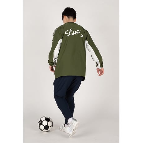 LUZeSOMBRA LS LOGO DRY L/S CREW TOP