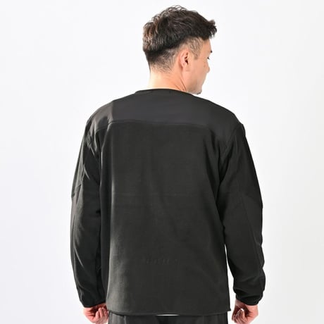 DALPONTE フリースジップカーディガン