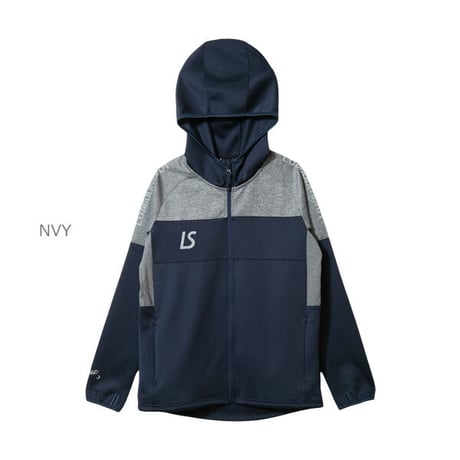 LUZeSOMBRA SINGLE FACE JERSEY HOODIE FULLZIP JACKET