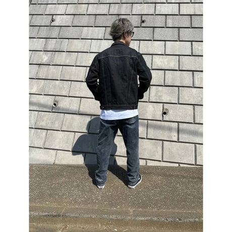 GOBERNANTE. BLACK DENIM JACKET