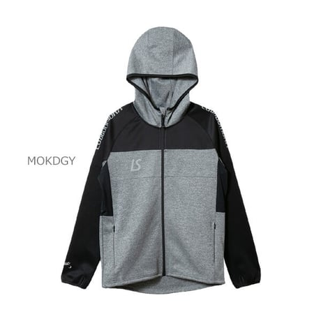 LUZeSOMBRA SINGLE FACE JERSEY HOODIE FULLZIP JACKET