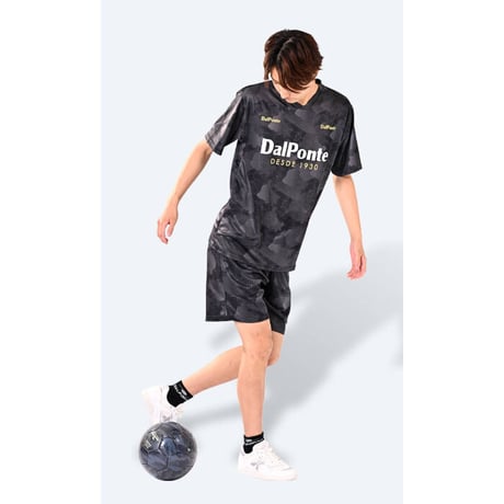 DALPONTE 総柄昇華プラシャツパンツセット