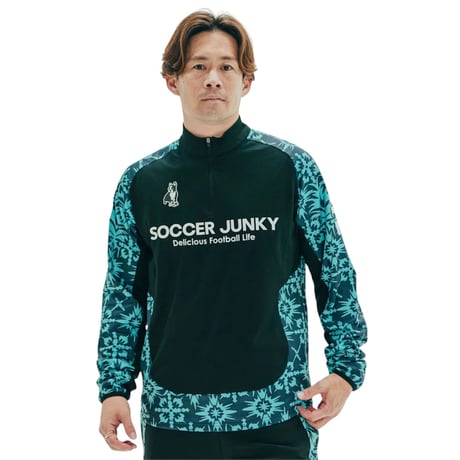 SOCCERJUNKY フルールドゥリ フリースライニングトレーニングハーフジップ