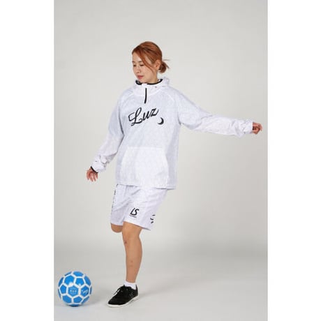 LUZeSOMBRA GEOMETRIC HALFZIP PISTE