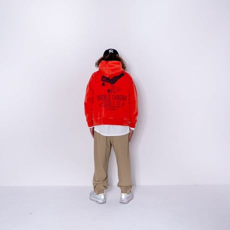 SULLO 八咫烏VINTAGE HOODIE