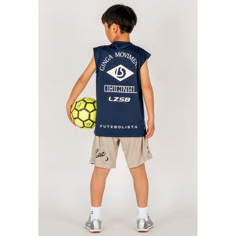 LUZeSOMBRA Jr FUTEBOLISTA FRENCHSLEEVE PRA SHIRT