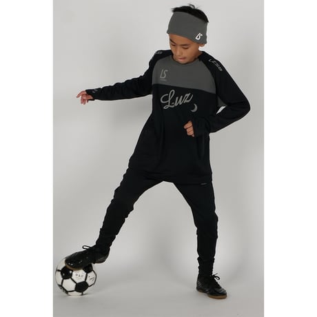 LUZeSOMBRA Jr LS 2WAY SIDEZIP CREW TOP