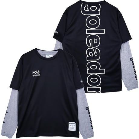 goleador 2WAY仕様] プラクティス 半袖/裏起毛ロング/アンサンブルシャツ