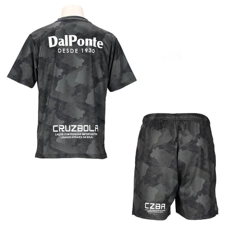 DALPONTE 総柄昇華プラシャツパンツセット