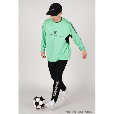 LUZeSOMBRA LS LOGO DRY L/S CREW TOP