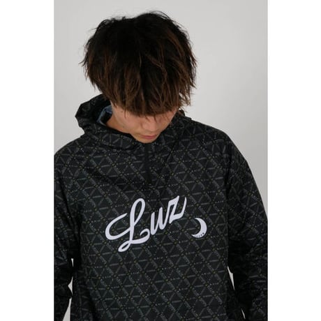 LUZeSOMBRA GEOMETRIC HALFZIP PISTE