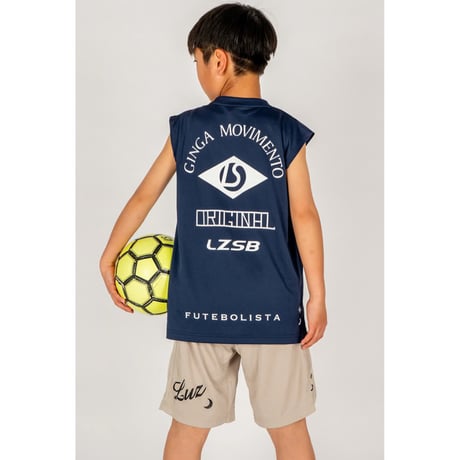 LUZeSOMBRA Jr FUTEBOLISTA FRENCHSLEEVE PRA SHIRT