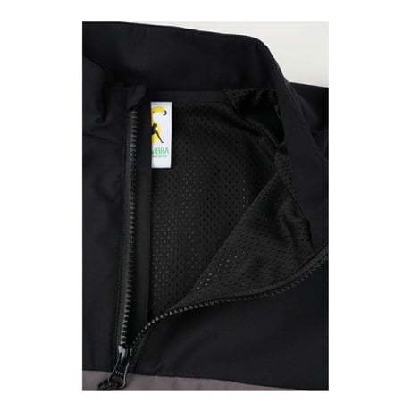 LUZeSOMBRA STRETCH TAFTA MESH HALFZIP TOP