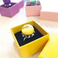 ラスト2つ！シャカシャカドームリングpicoイエロー
