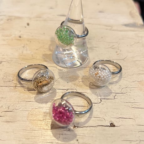 luckyPig入りリングPIKO 全4色