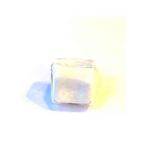 白 ガラスのスクエアリング