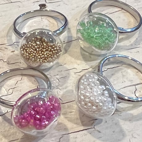 luckyPig入りリングPIKO 全4色