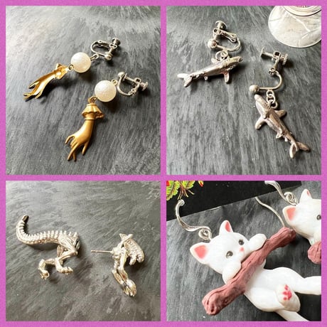 猫のピアス