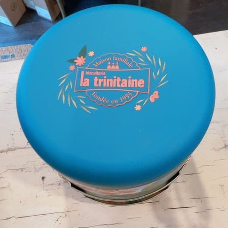 ブルー缶 フランスからチョコチップクッキー