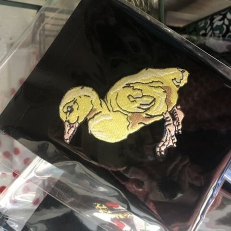 全5種 ベロア生地 黒い巾着