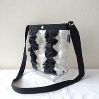 【ダブルサイズ】 シュシュリッチ クリアショルダー本体 ブラック