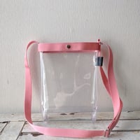 クリアショルダー本体 サクラピンク