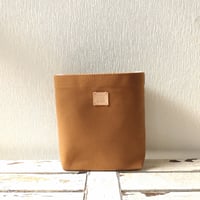 クリアショルダー用インナー  キャメル