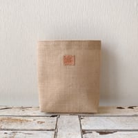 クリアショルダー用インナー  ジュート麻