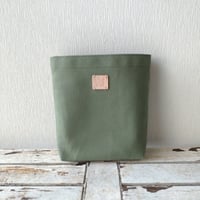 クリアショルダー用インナー  ダスティグリーン