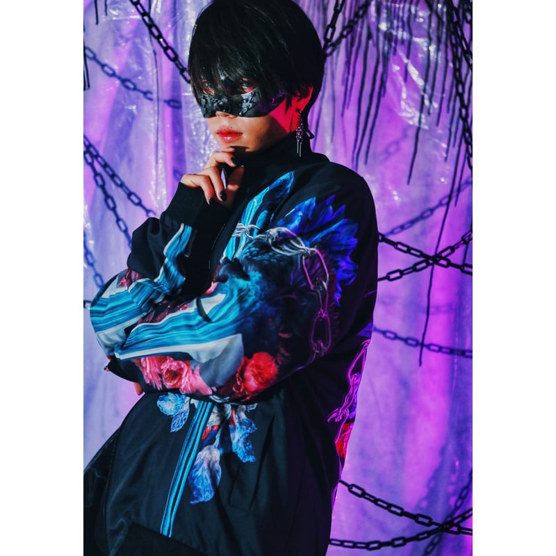 来世へ游ぐ者のライトブルゾン　歪 来世へ游ぐ者のライトブルゾン歪