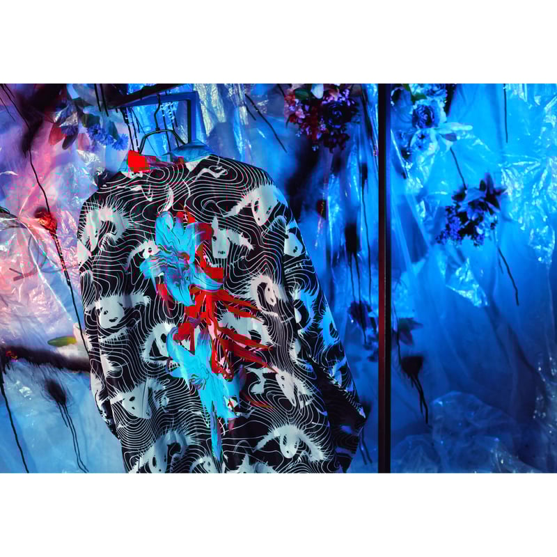 乱視と喪失のコーチジャケット | 歪hizumi