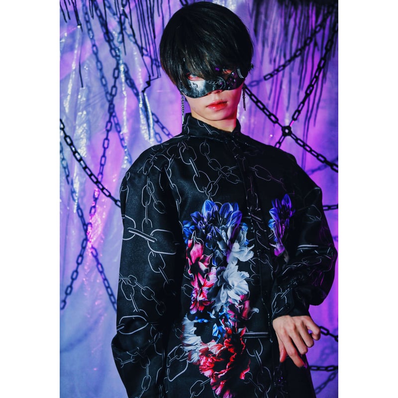 歪　hizumi　ロングTシャツ 限定販売】絡鎖と涙華のワイシャツ | 歪hizumi